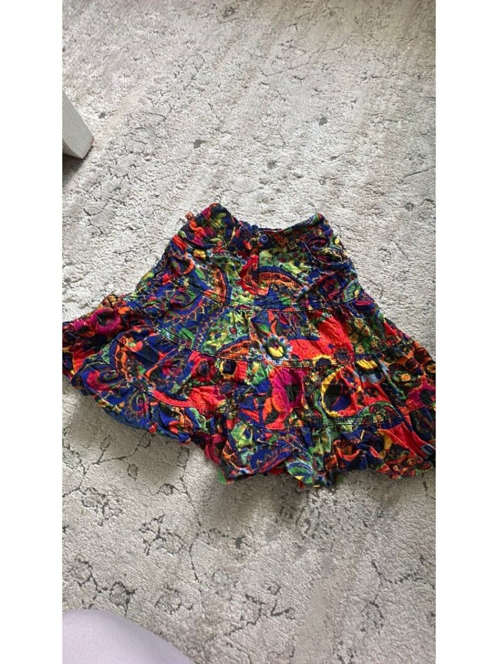 the children’s place corduroy colorful skirt Y2K